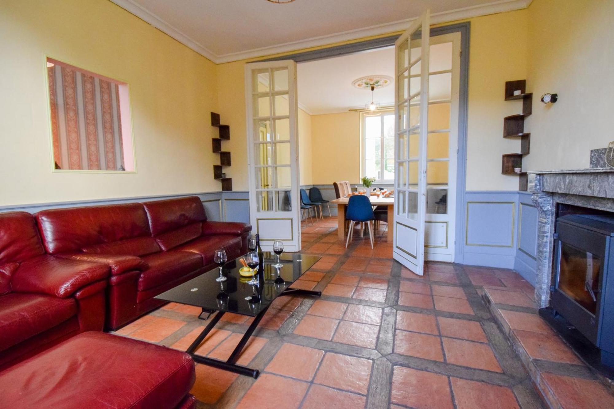 Villa Avec Piscine Et Billard Sabres Eksteriør billede